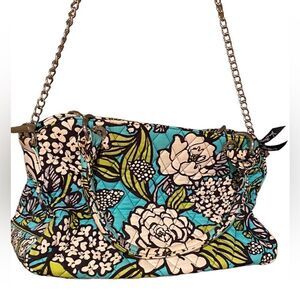 Vera Bradley Chain Strap Island Bloom Purse Satchel